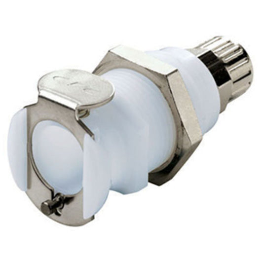 PLCD120M8 Valved Panel Mount PTF Coupling Body 1/4 PTF