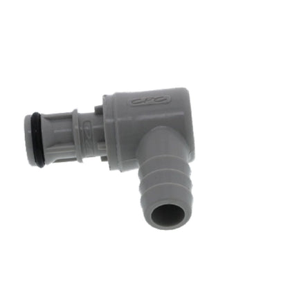 EFC23612 Non-Valved Hose Barb Elbow Coupling Insert 3/8 ID Barb