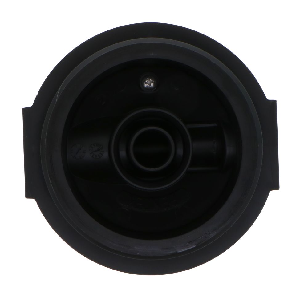 10" Neo-Pure SlimLine Housing Ribbed Housing NSF Black Cap Blue Sump w/ Pressure Relief 3/4"