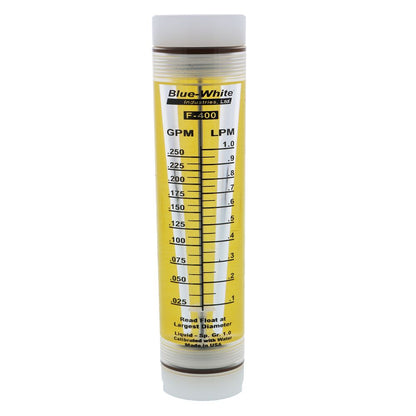 Blue White F-400N INLINE Rotameter