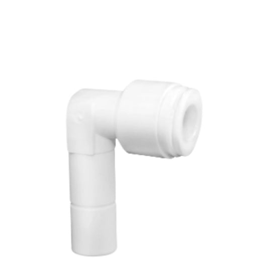 Hydrofit HDF-PE0404 Stem Elbow Connector 1/4" Stem x 1/4" Tube