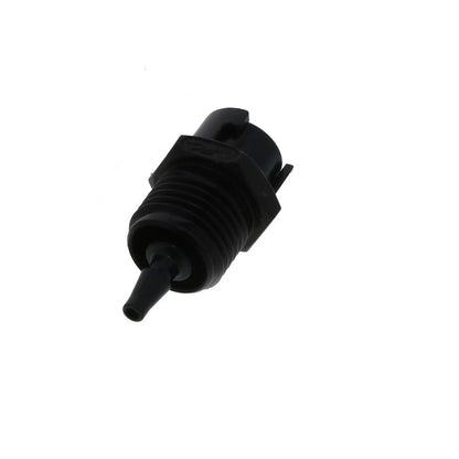 SMFPMM3BLK Non-Valved Panel Mount Hose Barb Coupling Body 3MM Hose Barb