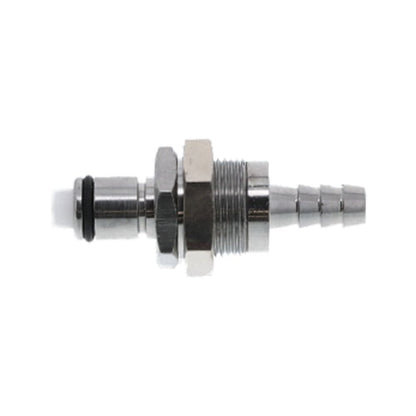 73000 NSF Valved Panel Mount Hose Barb Coupling Insert 1/4 ID Barb