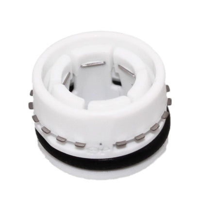 John Guest Plastic Half Cartridge - 3/8 White Double O-ring