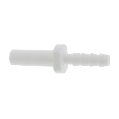 DMfit Stem Barb Straight Connector - 1/4 OD Stem x 3/16 ID Barb