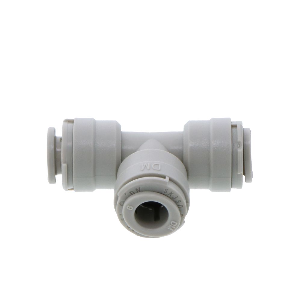 DMfit Union Tee - 1/4" x 1/4" x 1/4" Push-in