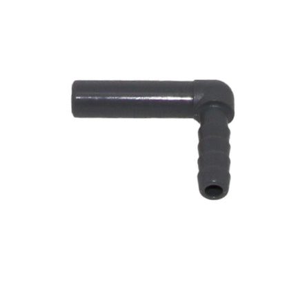 John Guest Stem Elbow Barb Connector  - 5/16 OD Stem x 1/4 ID Barb