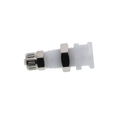 Multi-Mount Valved PTF Coupling Body - 1/4 PTF Acetal