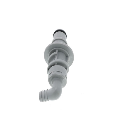 HFCD43612 Valved Elbow Panel Mount Hose Barb Coupling Insert 3/8 ID Barb