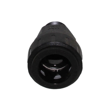 John Guest Black Male Connector - 3/4 CTS x 1 NPT