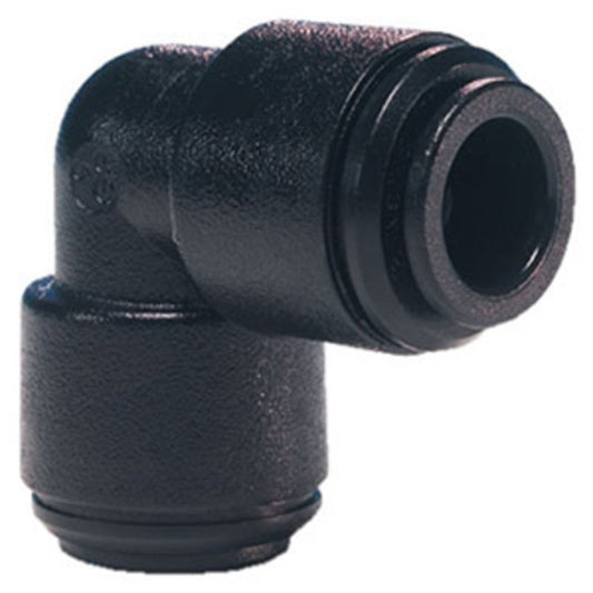 John Guest Union Elbow BLACK ACETAL - 12mm