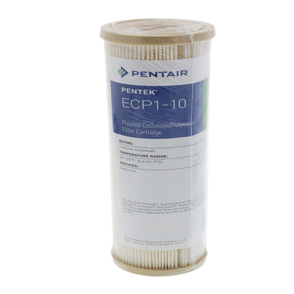 9-3/4" Pentek Pleated Cellulose-Polyester ECP1-10 1 mic Filter