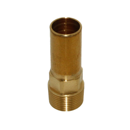 John Guest Brass Male Stem Adapter BSPT - 22mm x 3/4 BSPT