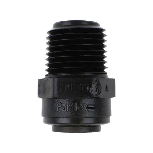 Parker TrueSeal Kynar Male Connector 1/4 x 3/8 NPTF