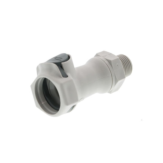 HFCD10612BSPT Valved Male Thread Coupling Body 3/8 BSPT