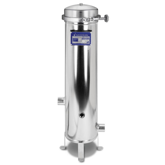 HydroScientific Band Clamp 4R, 20"L, 2FNPT, ML, GP, 316SS