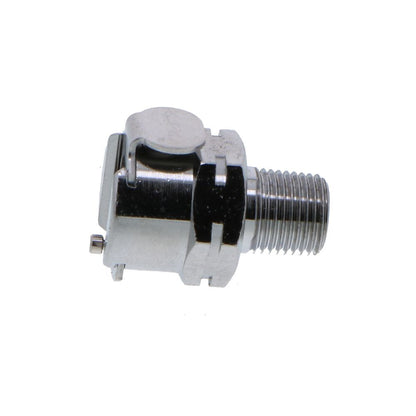 MCD1002BSPT Valved Male Thread Coupling Body 1/8 BSPT