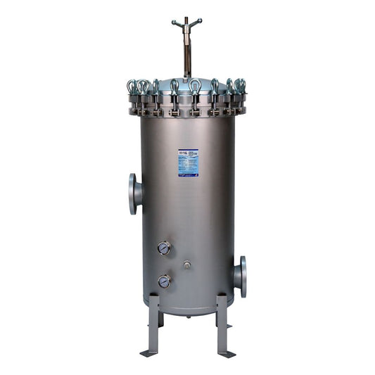 Neo-Pure SBMJ4-304L-6FL Multi-Cartridge Jumbo Filter Housing with Swing Bolts