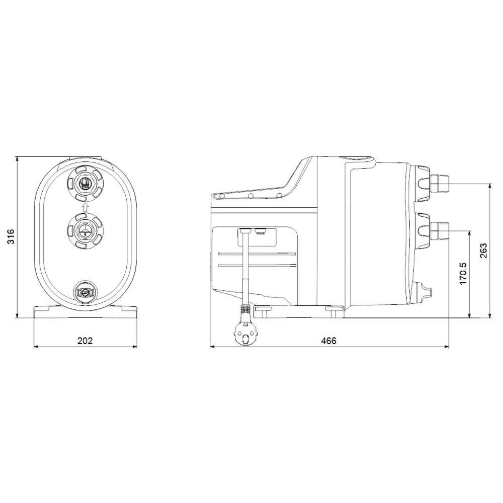 Grundfos Scala1 5-55 1x230V 60Hz NEMA 6-15 CSA