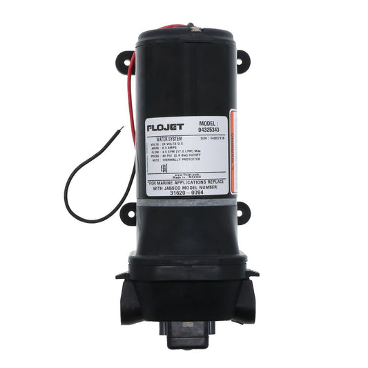Flojet Quad II 4325 Series Automatic Washdown Pump 4.5 gpm 40 psi