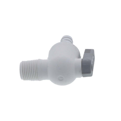Parker Liquifit Par-Barb Valve Male Elbow - 3/8 ID Barb x 3/8 MPT