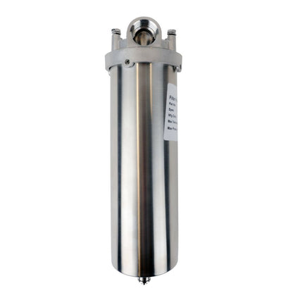 Neo-Pure SFR1 Series Single Filter Housing with Ring Nut Closure