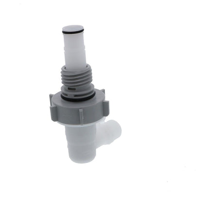 DrumQuik DQPRO120208207 PRO Elbow Coupler Viton O-Rings Hastelloy C Spring - 1/2 MNPT