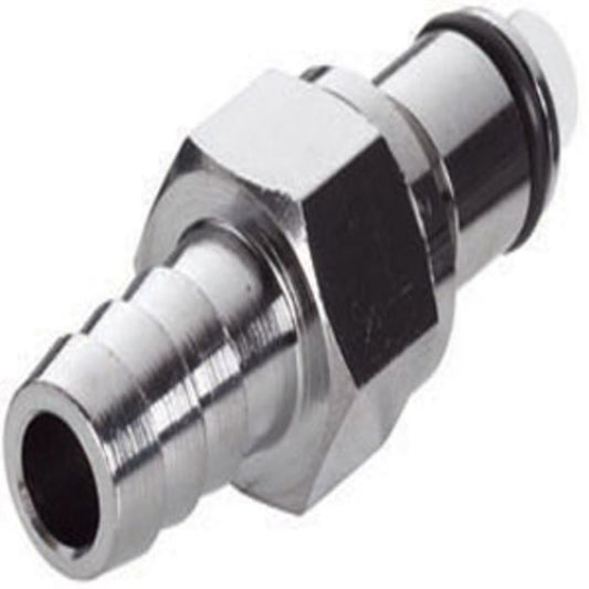 73800 NSF Valved In-Line Coupling Hose Barb Insert 5/16 ID Barb