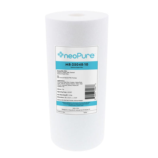 5" Polypropylene Sediment Depth Filter 10 mic