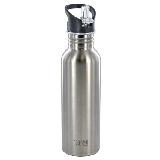 Neo Vas 27 oz. Stainless Steel Water Bottle - Optional Caps Available