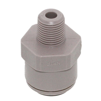 John Guest Male Connector NPTF - 3/8 x 1/8  NPTF