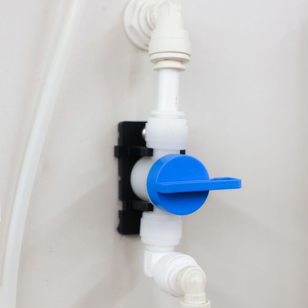 neoFit - Acetal Natural True White Ball Valves 3/8" tube - Bulk Pack [350]