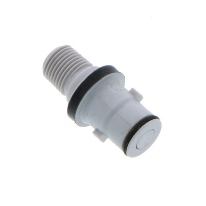 NS2D240212 Valved Male thread Coupling Insert 1/8 NPT