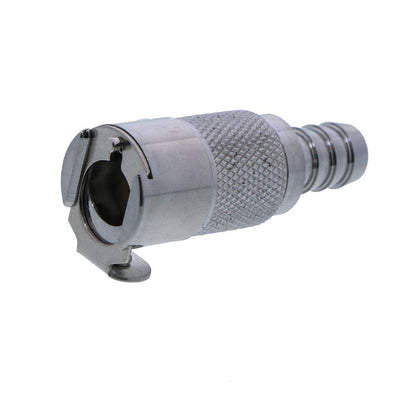 LCD17006 Valved In-Line Hose Barb Coupling Body 3/8 ID Barb