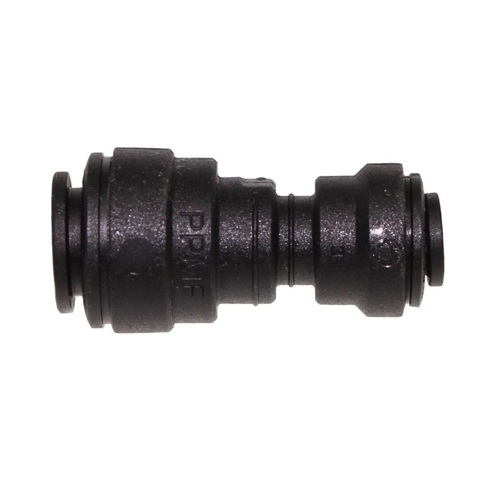 John Guest Reducing Union Black Polypropylene  - 3/8 x 1/4