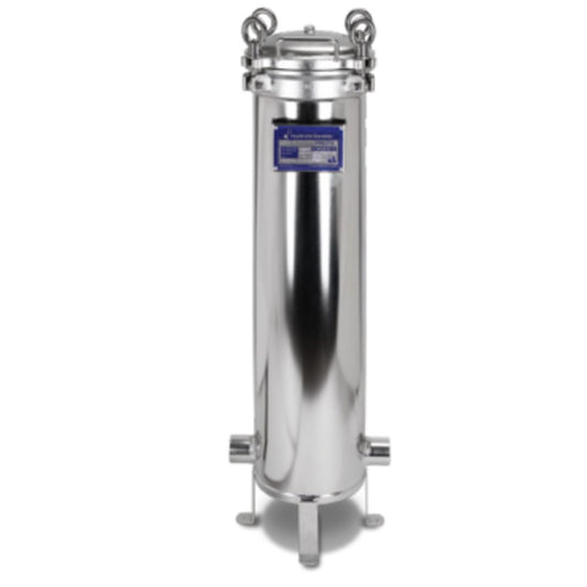 HydroScientific™ HSBJ170-316 Swing Bolt 170 Single Jumbo Filter Housing