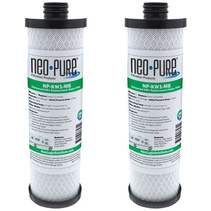 Neo-Pure NP-KW1-MB Compatible Replacement for WaterPur™ & Clear Choice™ KW1 RV Water Filter
