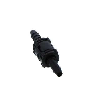 SMC02MBLK Non-Valved Inline Coupling Set 1/8 Hose Barb