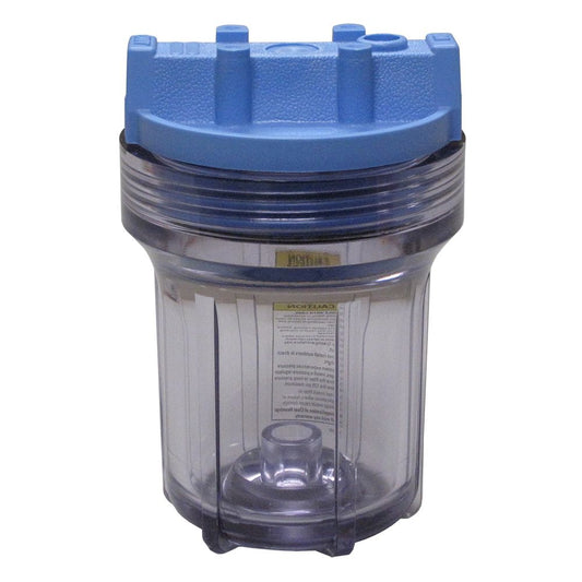 Pentek 5" Slim Line Water Filter Housing Blue/Clear No PR