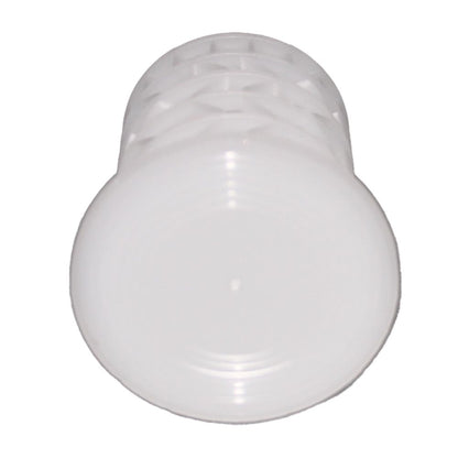 Filter Cartridge Spring Adapter, Natural PP, 2.3” L x 2.4” max dia