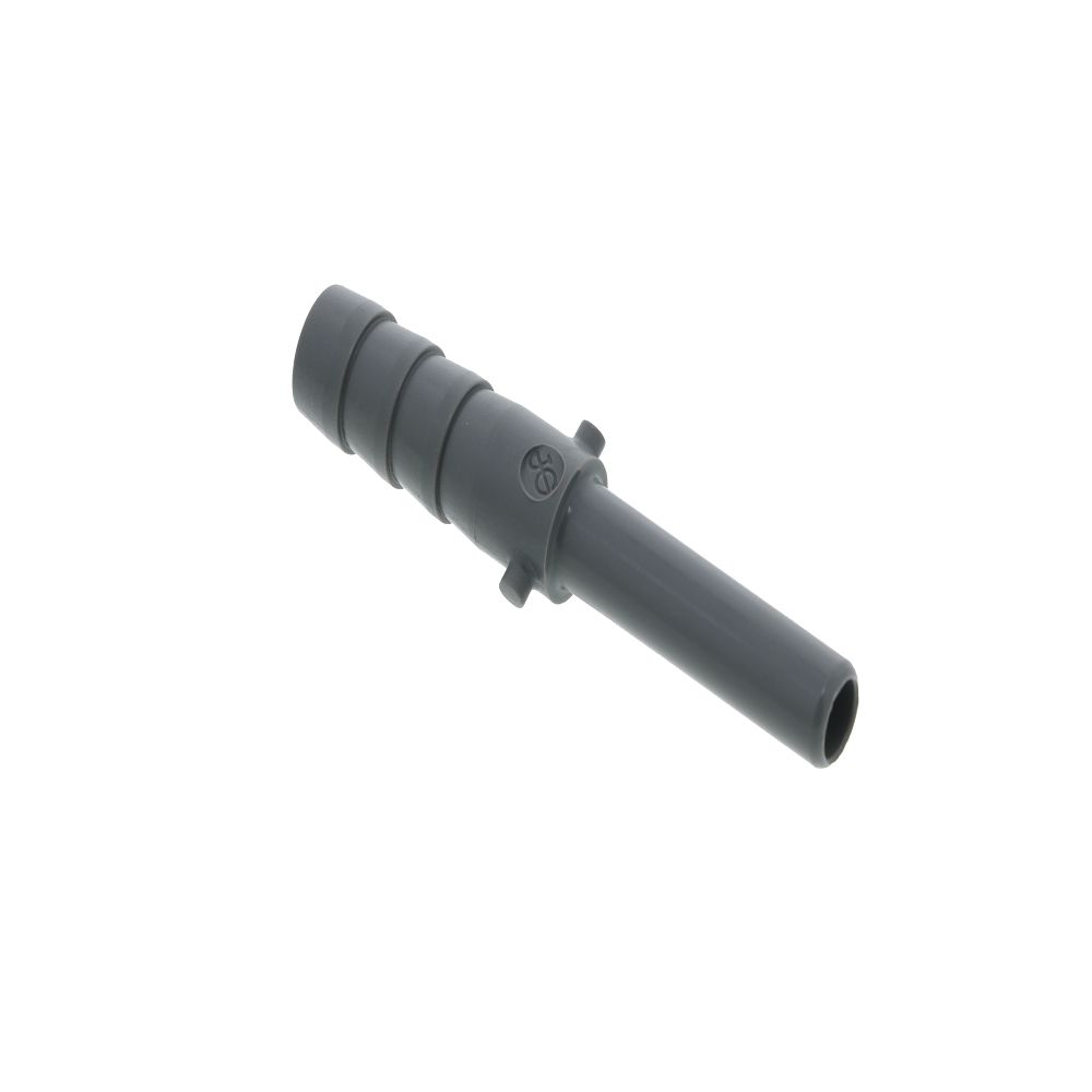 John Guest Stem Barb Connector  - 5/16 OD Stem x 3/8 ID Barb [Long]