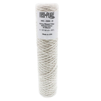 Neo-Pure 10" Polypropylene String Wound Filter 20 Micron