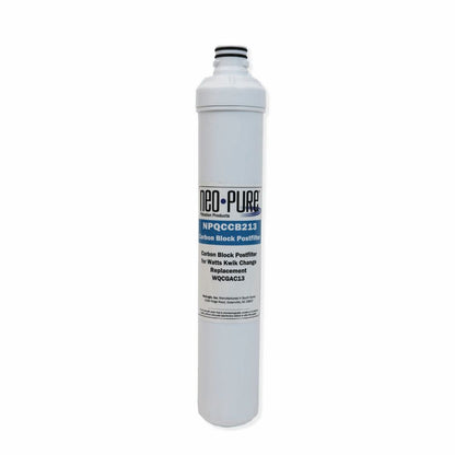 Neo-Pure Kwik Change 13" GAC Carbon Post Filter Replacement For Watts WQCGAC13