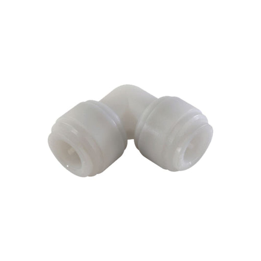 NeoFit - Acetal White Union Elbow- 3/16"tube OD x 3/16"tube OD