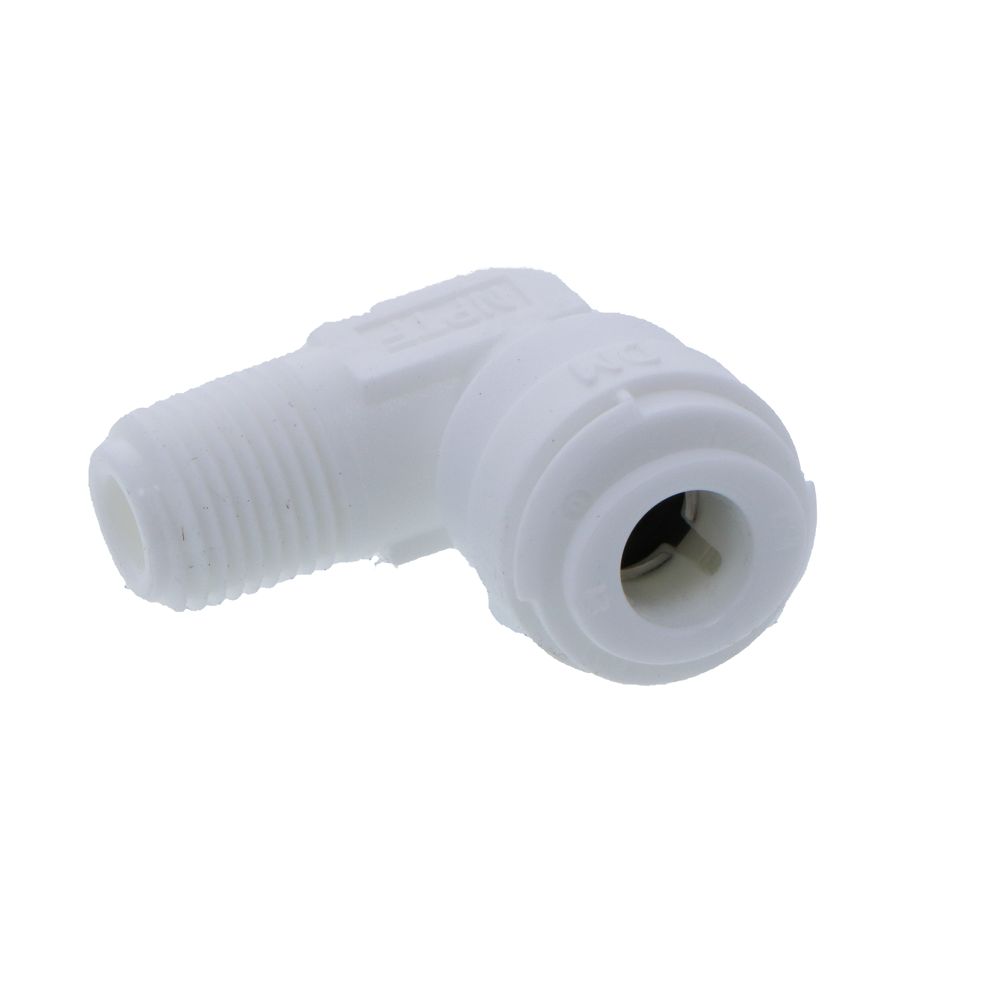 DMfit Elbow Male Connector - 1/4" Push-In x 1/8" NPTF