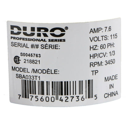 Titan Basement Submersible Sump Pump 1/3 HP - Tethered Float