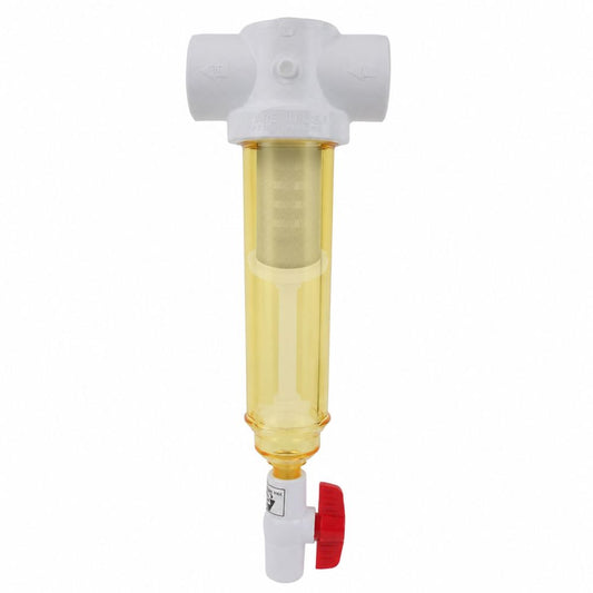 Rusco Chemically Resistant Sediment Trapper Filter T Style 2" SS - 200 Mesh [74 micron]