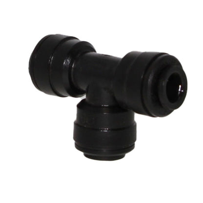 John Guest Union Tee BLACK ACETAL - 18mm