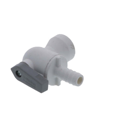Parker Liquifit Par-Barb Valve Female Elbow - 3/8 ID Barb x 3/8 FPT
