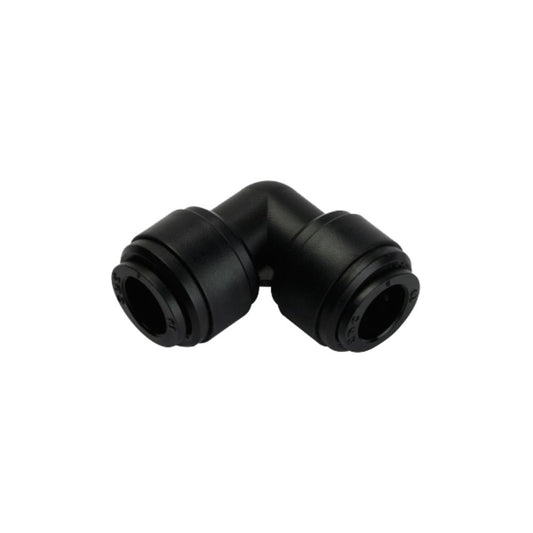 NeoFit - Acetal Black Union Elbow 3/8" tube x 3/8" tube